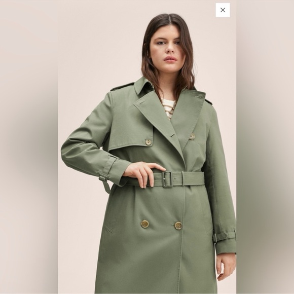 Mango trench coat Size XXL New With Tags